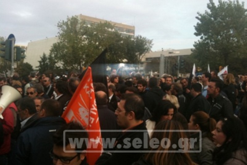 Θεσσαλονίκη: Διαδηλωτές επιτέθηκαν σε Γερμανούς συνέδρους 